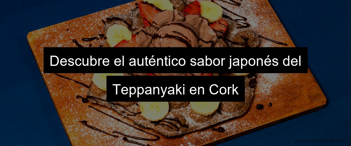 Descubre el auténtico sabor japonés del Teppanyaki en Cork