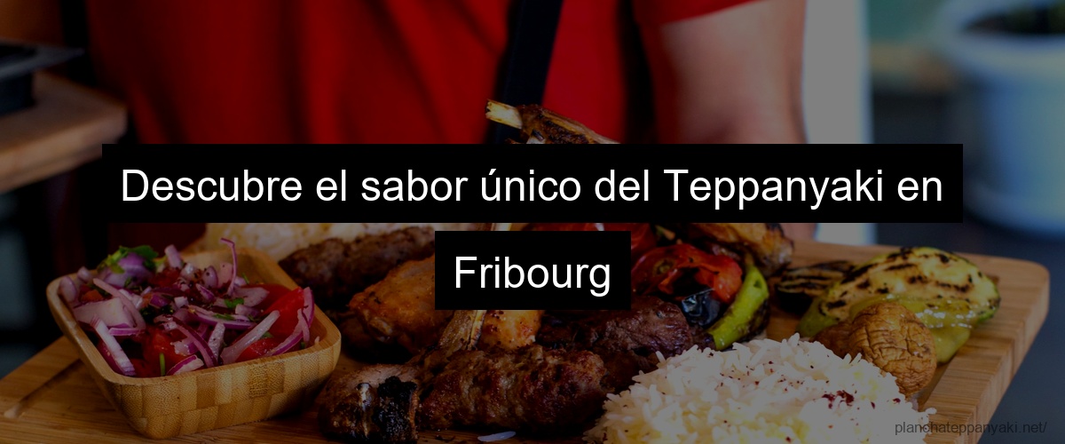 Descubre el sabor único del Teppanyaki en Fribourg