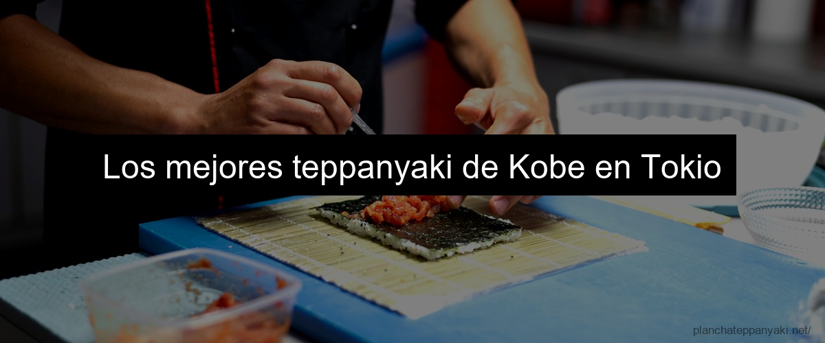 Los mejores teppanyaki de Kobe en Tokio
