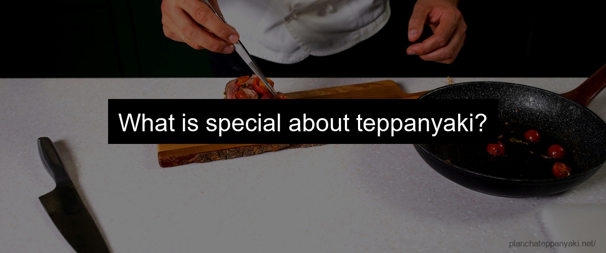 What is special about teppanyaki?